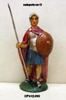 soldato romano cartapesta cm 12